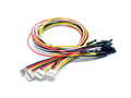 Set 5 cabluri adaptoare; jumper mama 4 pini, pas 2.54mm, conector Grove 4 pini; 110990028, SEEED