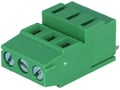 Conector terminal, 3 pini, PCB, 5.08mm, 24A, 250V, DG500H-5.08-03P-14