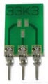 Adaptor smd, 3-SC-70/SOT-323 to 3-SIP, 1.3mm, 1384009