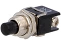 Intrerupator apasare, push, monostabil, OFF-(ON), negru, 4A, 250V, PS13BBK