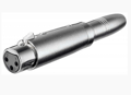 Adaptor XLR, mama, 3 pini, jack 6.35mm, mama, mono, ADAPT-XLRF-6.35F