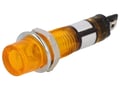 Lampa semnalizare, galben, portocaliu, 12VDC, panou, NI-2FYL-12V