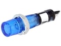 Lampa semnalizare, albastru, 12VDC, panou, NI-2FBL-12V