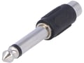Adaptor jack 6.35mm, tata, RCA, mama, mono, AC-021