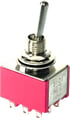 Intrerupator basculant; ON-NONE-ON, 2A/250VAC, 5A/28VDC, 9 pini, 3PDT, orificiu montare Ø6.35mm, 1M31T1B1M1QE, MULTICOMP