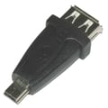 Adaptor USB A soclu, USB B mini mufa; ADAP628