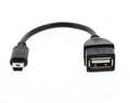 Cablu adaptor, OTG, USB mama, mini USB, tata, ADAPT-USBF/MUSB/OTG-0.15BK