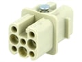 Conector HAN; 3A; mamă; PIN:8; fără contacte; Han D, 09360083101, HARTING