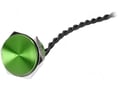 Buton antivandal, comutator piezo, verde, OFF-(ON), 24V, IP68, SPST-NO, M16, orificiu montare Ø16mm, PS161P10Y41, ONPOW