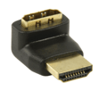 Adaptor, HDMI tata, HDMI mama, 270°, aurit, CA320R