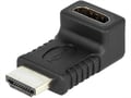 Adaptor, HDMI tata, HDMI mama 90°, aurit, CA320