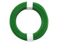 Conductor 1x0.2mm2, solid, 10m, izolatie PVC, verde, 60V, 85C, fir wrap, 105-4, DONAU