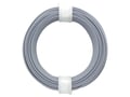 Conductor 1x0.2mm2, 1m, izolatie PVC, gri, 60V, 85C, fir wrap, 105-9, DONAU