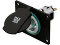 Adaptor soclu bricheta auto; 12-24V, 16A; VERDE, PROCAR-68141000, PRO CAR