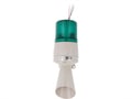 Semnalizator luminos şi acustic; 24VDC, IP54, verde, Xenon, 100dB, S60ADS-24-G, QLIGHT
