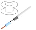 Cablu coaxial, 75 ohmi, 4.6mm, alb, SAT-KOAX-1.0/4.6, HELUKABEL