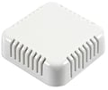 Cutie plastic, 60x60x20mm, ventilatie, 1551V3WH, HAMMOND