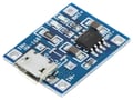 Modul incarcator LI-ION; USB B micro, 4.2VDC, 1A, Li-Po/Li-Ion, TP4056, 26x16x10mm, OKY3402-1, OKYSTAR