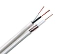 Cablu coaxial RG59, 75 ohmi, fire alimentare, 2x0.35mm2, KAB0027, CABLETECH