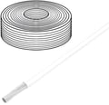 Cablu 1x0.25mm2, izolatie silicon, alb, 500V, 180C, SIF0.25-WH