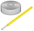 Cablu 1x0.5mm2, izolatie silicon, galben, 500V, 180C, SIF0.50-Y