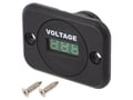 Voltmetru auto, 6-33VDC, A25-1PS-BB3-G, SCI