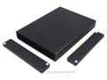 Carcasa aluminiu, neagra, 165x220x30mm, 1455R2201BK, HAMMOND