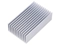 Radiator Al, natural, 75x45x22mm, SK626/75/AL