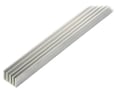 Radiator Al, natural, 1000x19x14mm, SK633/1000/AL