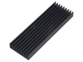 Radiator Al, anodizat, 100x33x14mm, SK636/100/SA