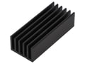 Radiator Al, anodizat, 50x21x14mm, SK653/50/SA