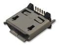 Conector MicroUSB, tip B, 5 poli, SMD, ZX80-B-5P, HIROSE