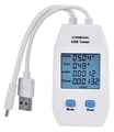 Tester USB, suporta USB-A, USB-C, tensiune, curent, energie, UT658DUAL, UNI-T