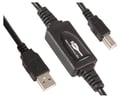Repetor USB 2.0, USB-A tata/USB-A mama, 10m, negru, PSG91643