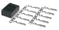 Kit Carcasa pentru conector+10pini, 10 pini, tata, pentru BMW, 80330