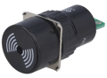 Semnalizator acustic, buzer panou, 75dB, 24VDC, V16-24-AY-BUZ