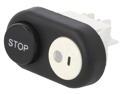 Push-buton, rotund, STOP, bistabil, OFF-ON, 16A, SPST, orificiu montare 22x30mm, 4010TTR1503