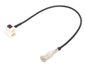 Conector auto adaptor antena Audi, 0.23m, soclu ISO, soclu Fakra, AD.ANT.N03