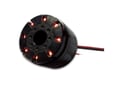 Sirena piezoelectrica, 12VDC, 5-15V, led rosu, 2.8kHz, 105dB, PS-551DRQ, HITPOINT