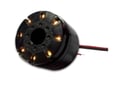 Sirena piezoelectrica, 12VDC, 5-15V, led galben, 2.8kHz, 105dB, PS-551DYQ, HITPOINT