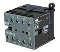 Contactor 6A, 24VAC, 3xNO, DIN, auxiliare NO, B6-30-10-01, ABB