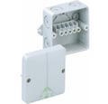 Cutie plastic, jonctiune, gri, 80x80x52mm, IP65, ABOX025-AB-2.5, SPELSBERG