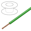 Conductor 0.5mm2, litat, Cu, aplicatie auto, verde, 60V, 105C, FLRY-A0.50-GR, BQ CABLE
