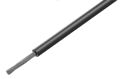 Conductor 0.14mm, izolatie teflon, 0.14mm, negru, -100...205C, TEFLON0.14-BK