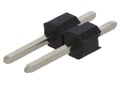 Bareta soclu, 2 pini, 2.54mm, ZL201-02G
