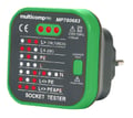 Tester electric, prize EU, retea, testare RCD, 230VAC, MP780683, MULTICOMP PRO