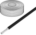 Cablu 1x0.75mm2, izolatie silicon, negru, 500V, 180C, SIF0.75-B