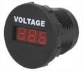 Voltmetru auto, 6-33VDC, rosu, A25-1-BB3-R, SCI