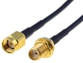 Cablu RG174, SMA, soclu, mufa, 50 ohmi, 2m, SMA-SMF/50/2, BQ CABLE