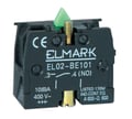 Contact NO, BUTON, 6A, 400V, 1NO, EL02-BE101, ELMARK
